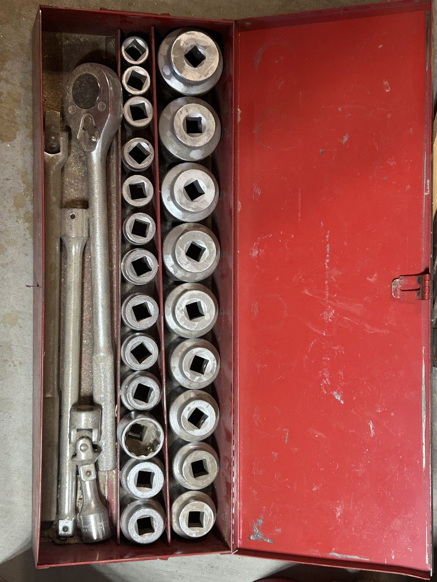 PROTO 3/4 Inch Socket Ratchet Set