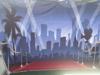 12x8ft Red Carpet Backdrop  Event Party Premiere Banner