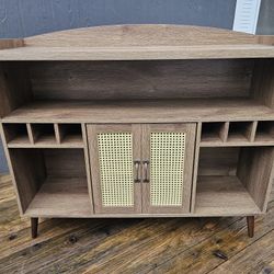 Bar Cabinet With Bottle Storage