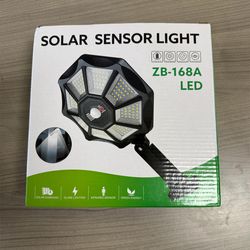 Lámpara solar 168 leds &10