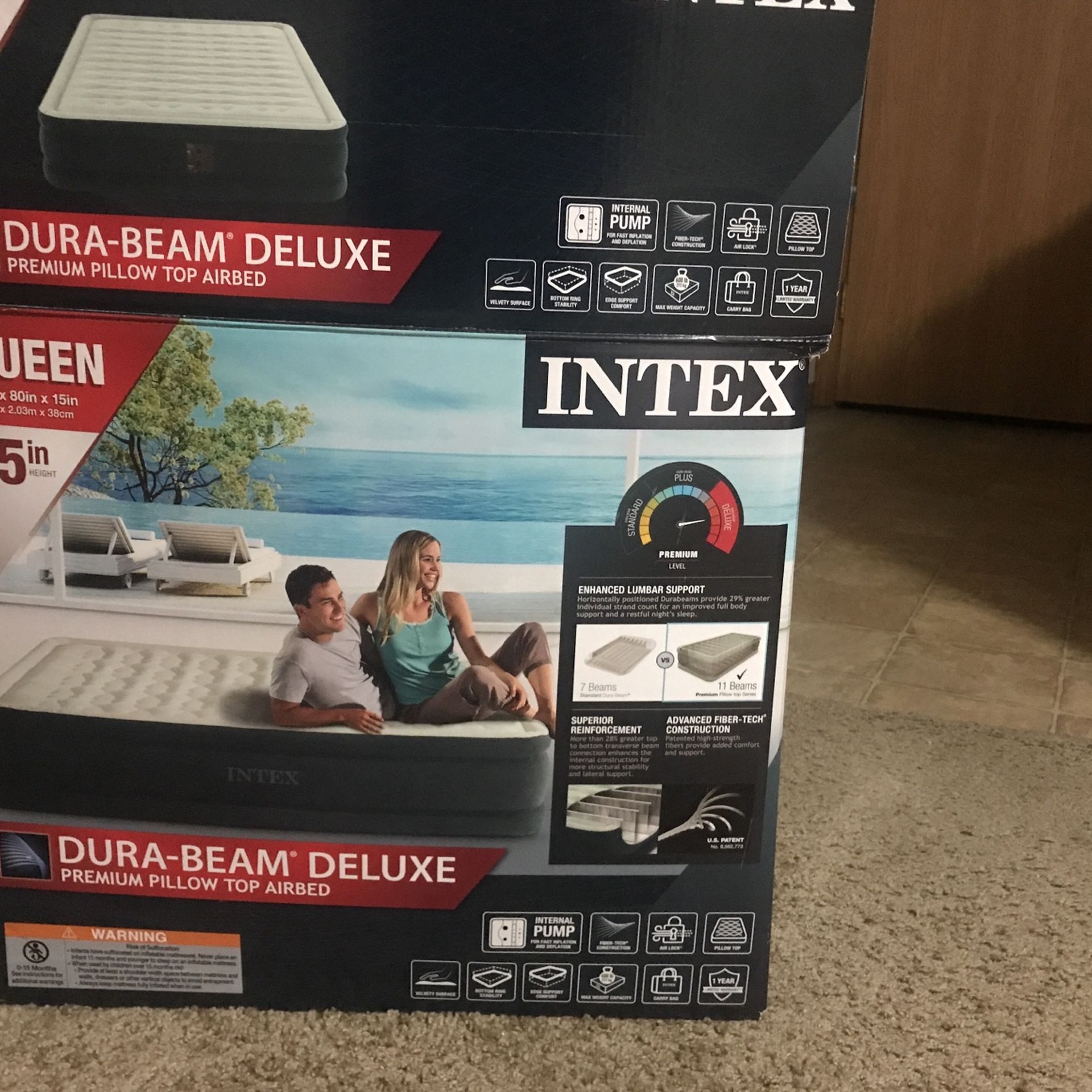 15 Inch Dura Beam Air Bed