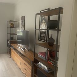 Crate and Barrel Knox Shelving 