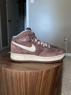 Air Force 1 Mid Cacao/Off White Sz 9