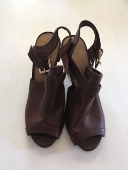 Brown heels