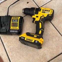 Cordless Drill { DEWALT 20V MAX Brushless Cordless 1/2 in. Drill/Driver & Charger