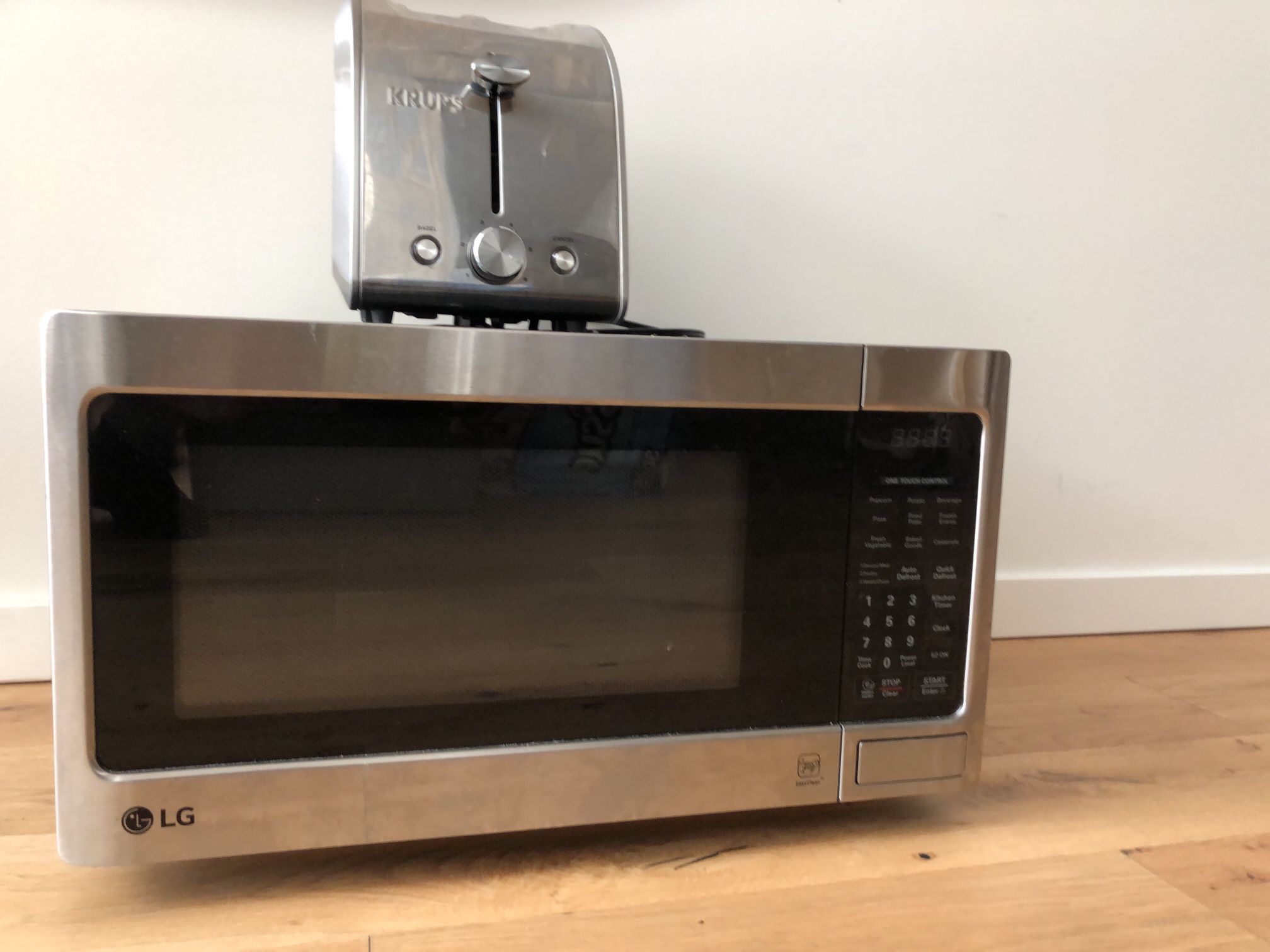 LG Microwave W/ Toaster