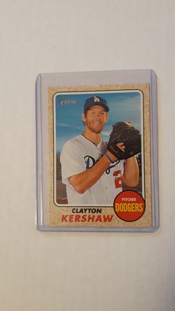 2017 Topps Heritage Clayton Kershaw.