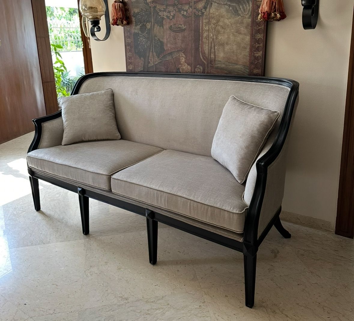 Brand New Solid Wood 3-Seater Settee