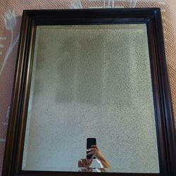 Large Mirror , Brown 