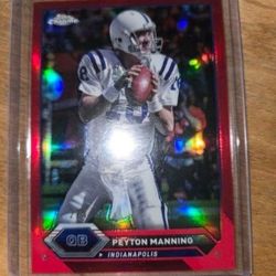 Peyton Manning Red Refractor SSP /5