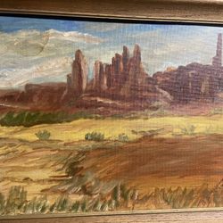 AW Moynihan Arizona Desert Paint 1980