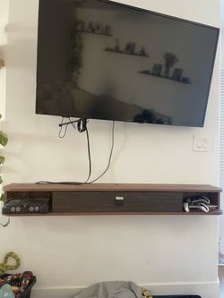 Floating TV Shelf
