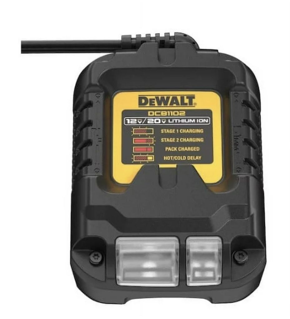 New Dewalt DCB1102 12V & 20V Max Li-ion Compact Battery Charger