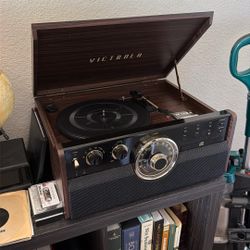 Victrola 6-in-1 Bluetooth Record Player