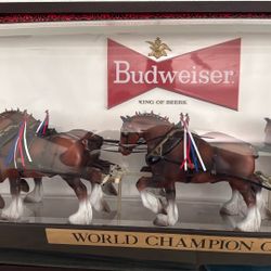 Budweiser Clydesdale Sign
