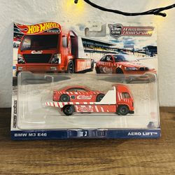 HOT WHEELS BMW M3 E46 TEAM TRANSPORT