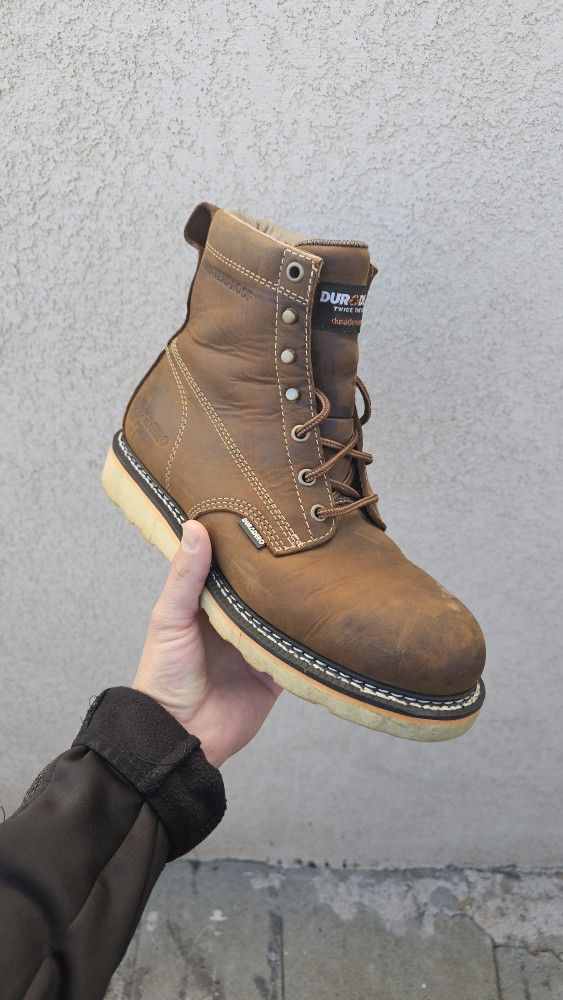 Size 7.5 Soft Toe Work Boots 