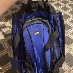 American Tourister Blue Bowling Bag 