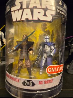 Star Wars Target Exclusive 2 Pack New ARC Trooper Blue