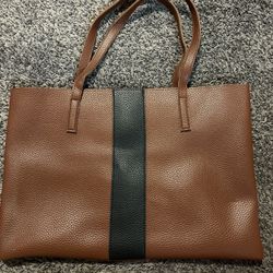 leather tote bag