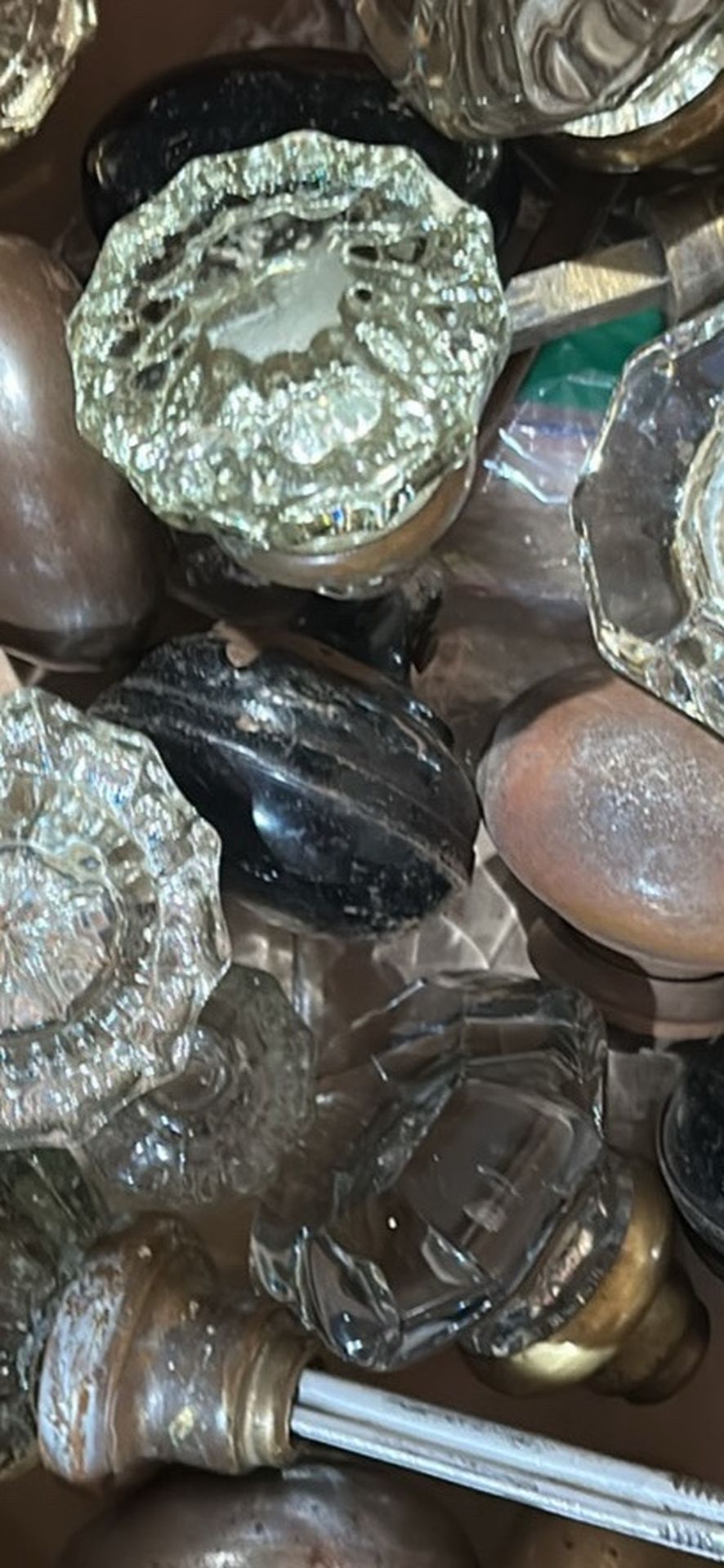Vintage door knobs
