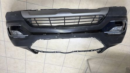 Fit Hyundai Santa Fe Sport 2017-2018 Front Bumper Cover Kit /Fog Lights
