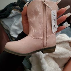 Pink Boots New