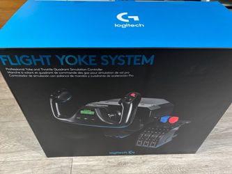 Logitech G - Flight Simulator Yoke and Rudder Pedals