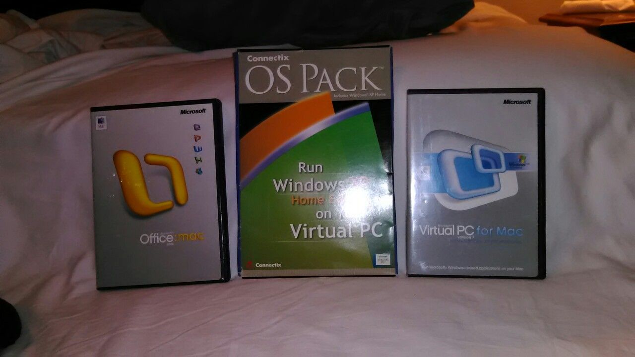 Office Mac. 2004, Virtual PC for Mac