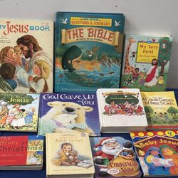 Kids religious books lot