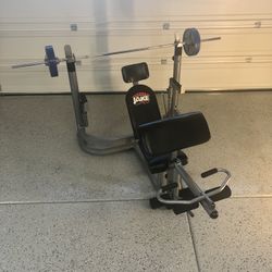 Body  By Jake Whit Bar And Weights