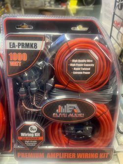 Elite Audio EA-PRMK8 1000W Amplifier Wiring Kit