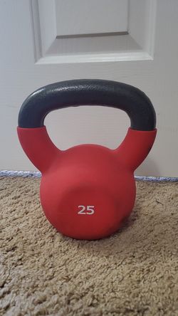 Kettle weight 25 pounds