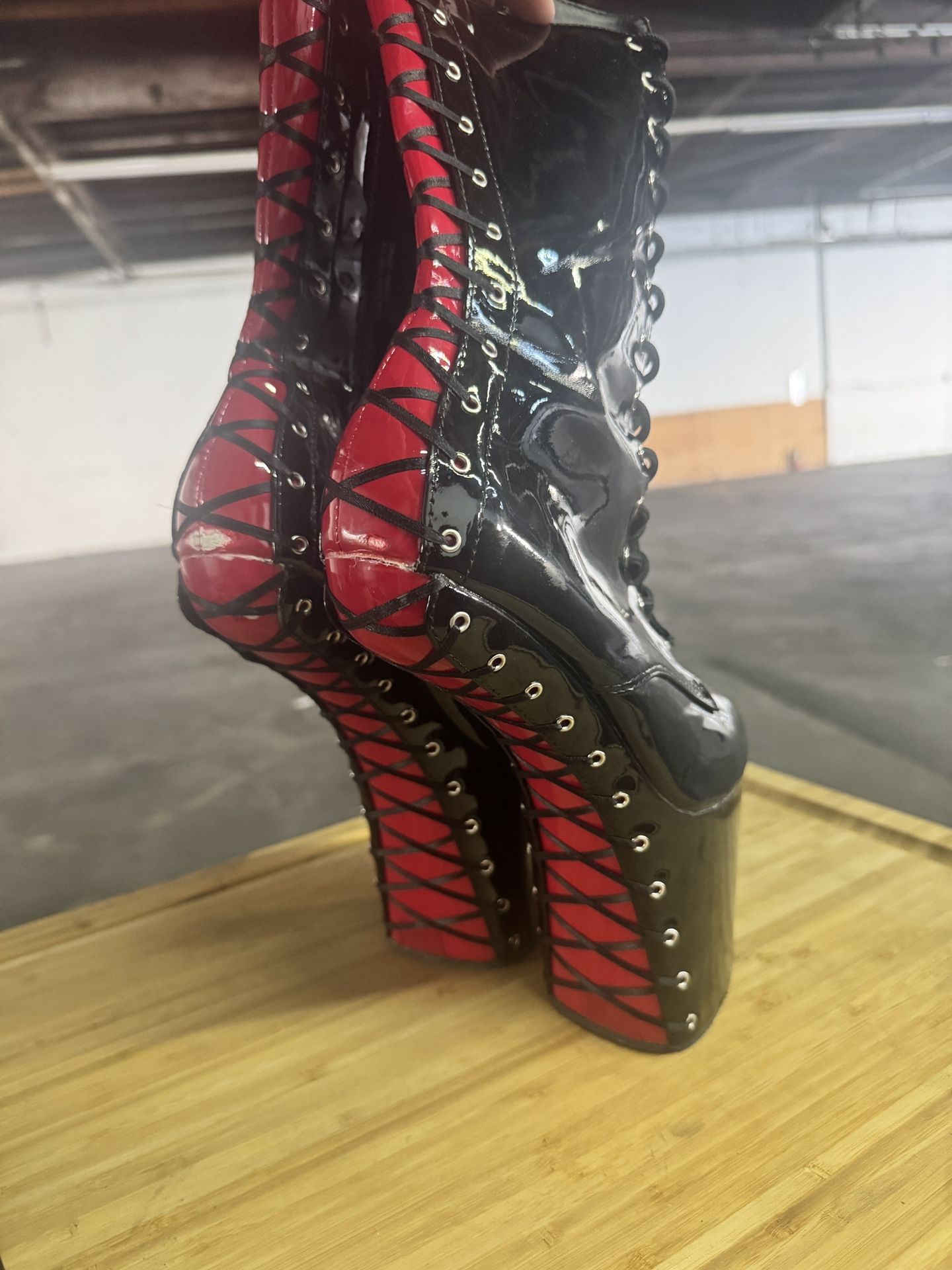 Pleasers Heel Less Stripper 8 Inch