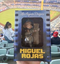 Dodgers Miguel Rojas Game 7 Home Run Bobblehead 5/8/26