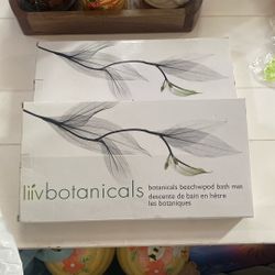 Teak Shower Mats. (2) 