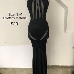 Black Halter Dress