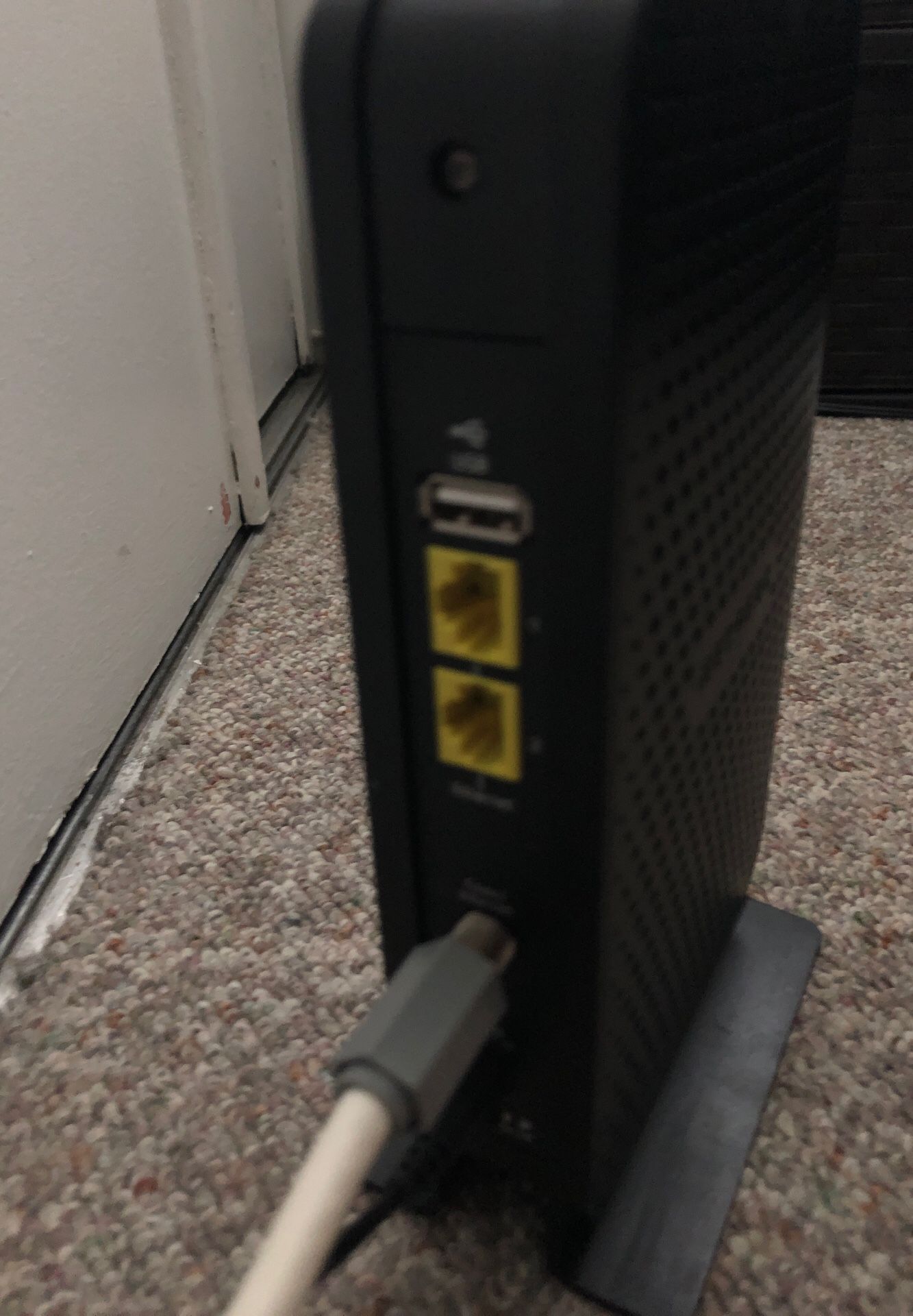 Netgear C3000100NAS WiFi Modem external hard drive support Xfinity for