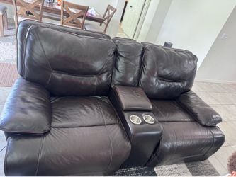 Love seat and chair