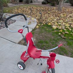 Radio Flyer Tricycle With Push-turn Handle