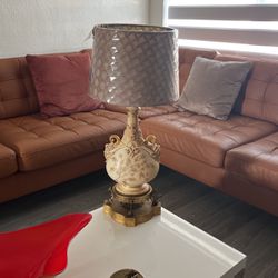 Lamps Vintage Bronce / Porcelain 