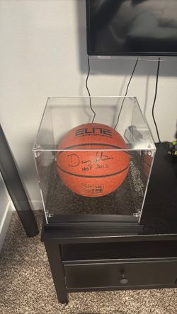 2013 signature Gary Payton signed basketball HOF 2013 signature
