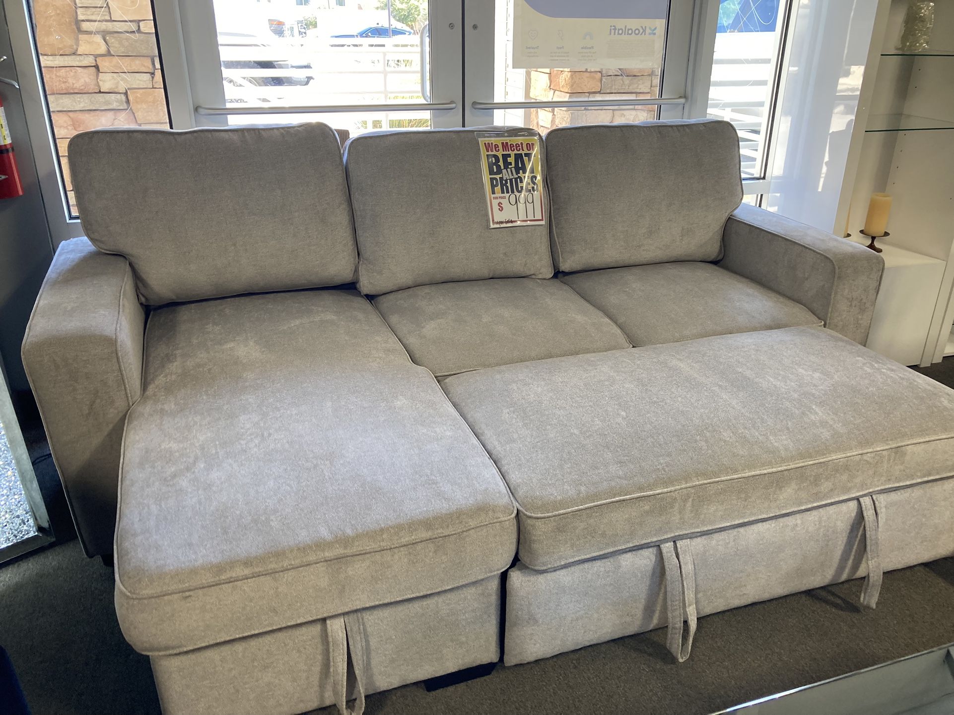 Sleeper Sofa! Storage Chaise! $899! π©·β¨π¨