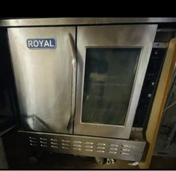 Gas convention oven