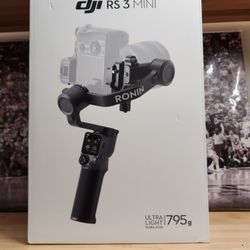New DJI RS 3 Mini Gimbal Stabilizer