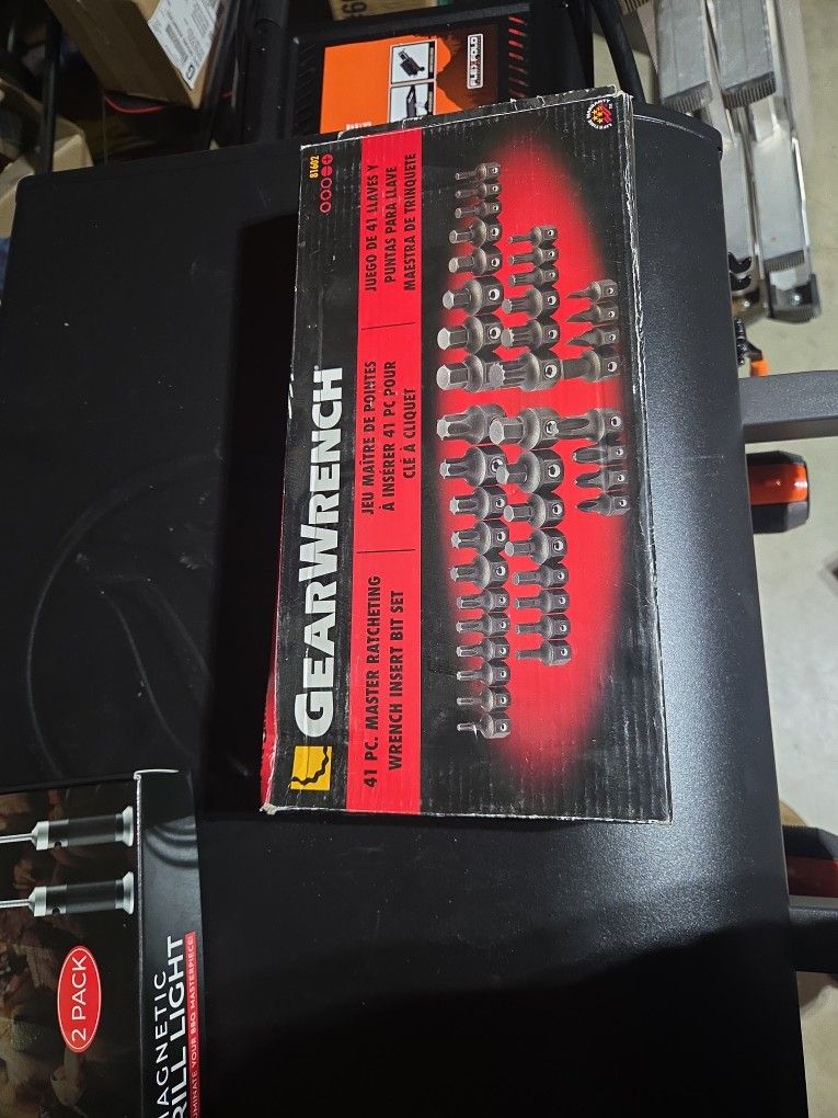 Gearwrench 41 Piece Master Ratching Wrench Instert Bit Set