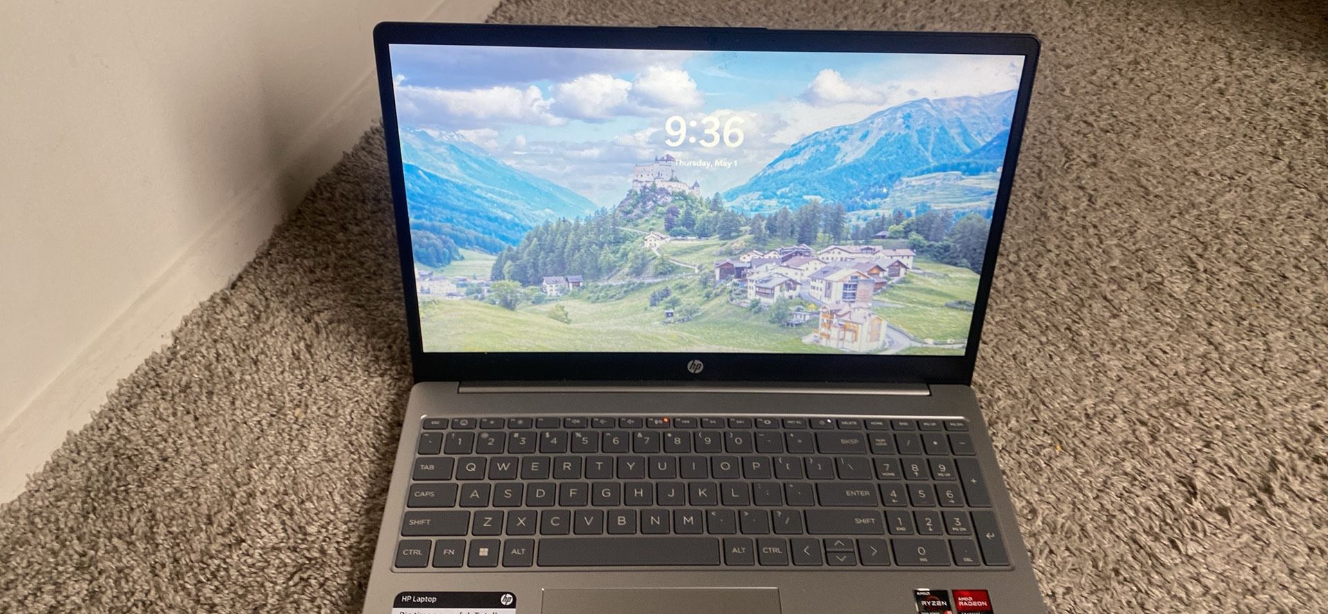HP 15.6" Touchscreen Laptop - AMD Athlon - 8GB RAM - 256GB Storage - Windows 11- Ryzen 5 7000 series