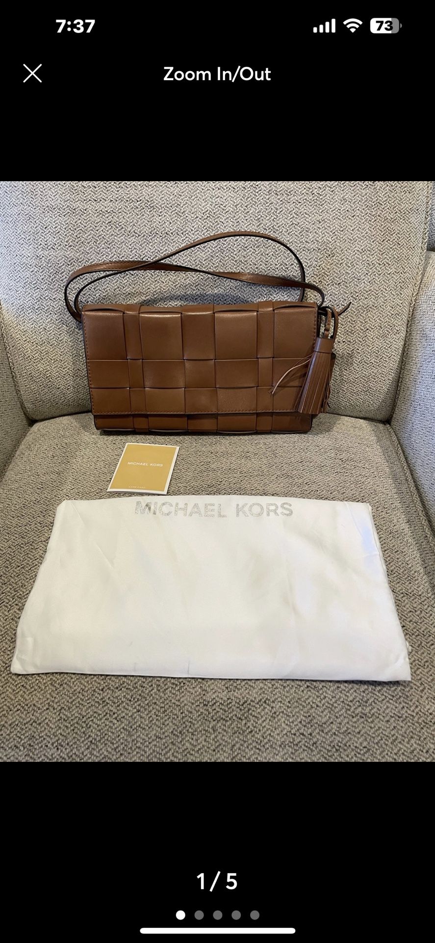 Michael kors crossbody bag and clutch