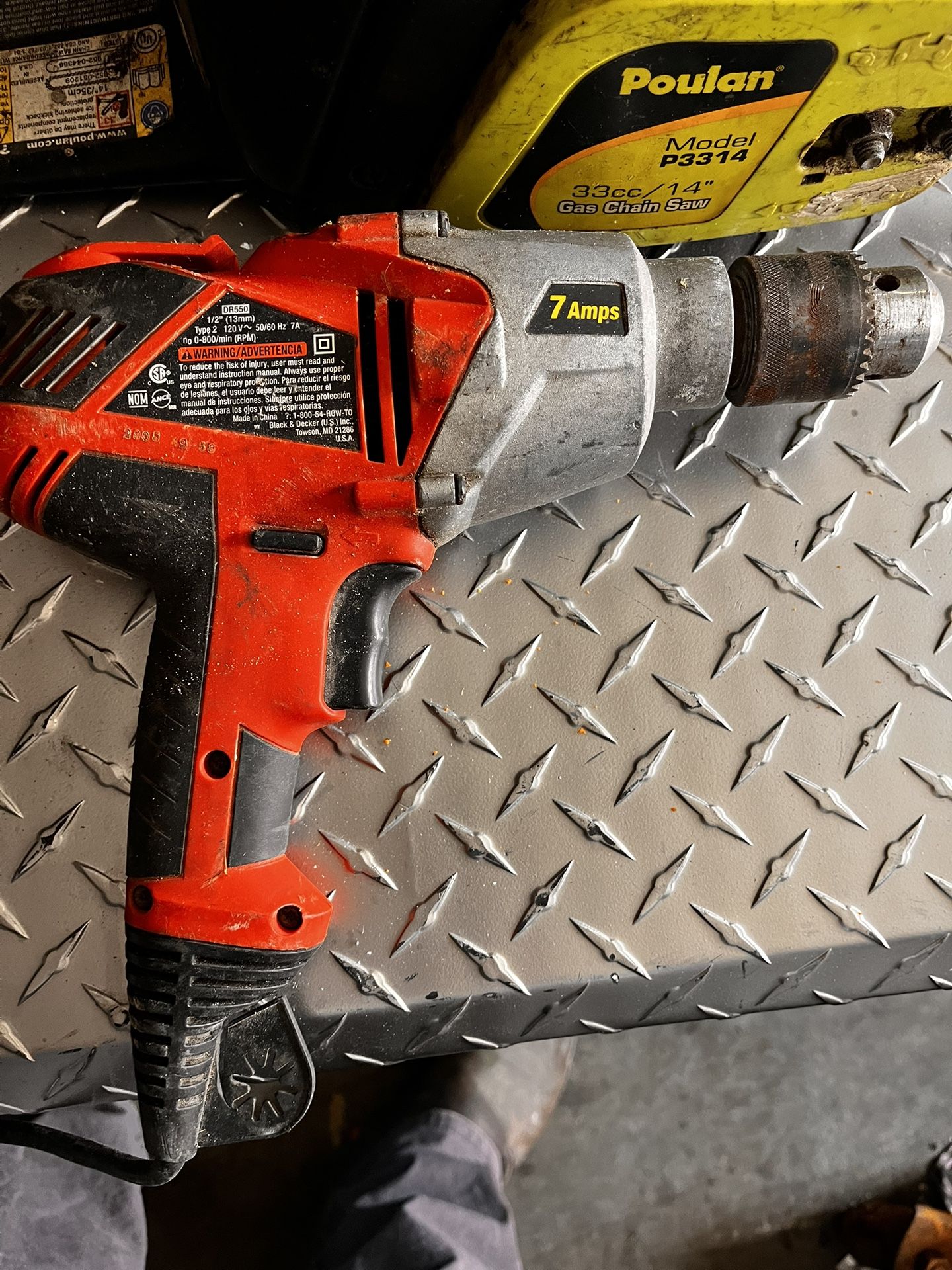 Corded 1/2 Inch Drill