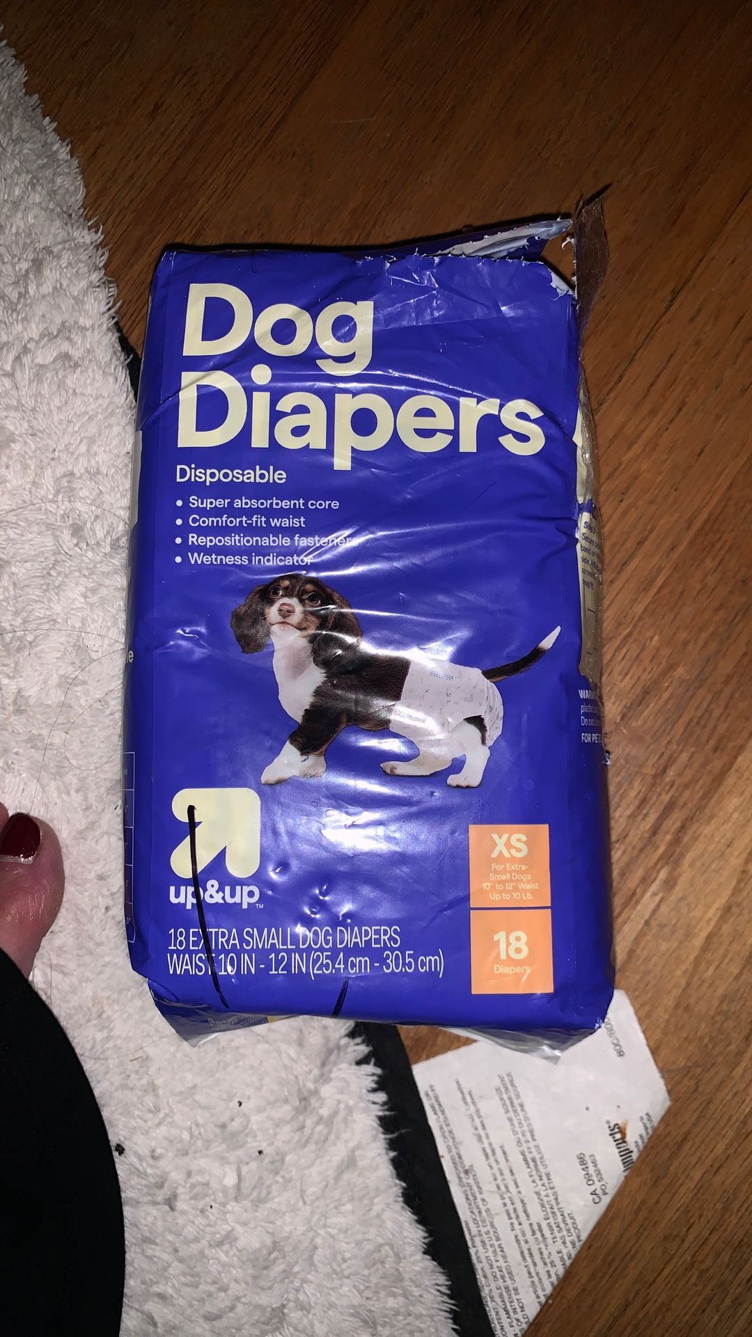 Xs Dog Diapers Never Used